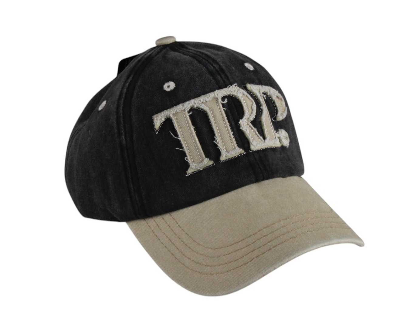 Baseball Cap TRP Embossed Logo Black