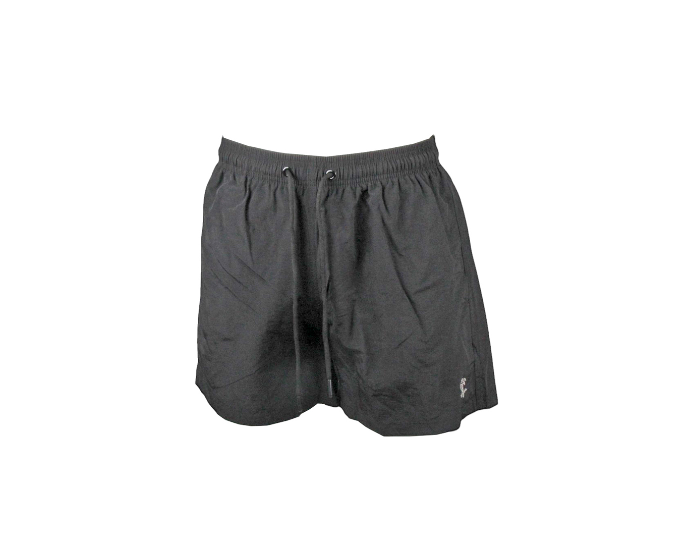 Mens Swim Shorts Solid Colour Black
