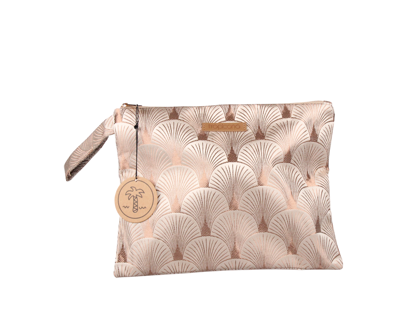 MEDIUM CLUTCH BAG SHELL WHITE