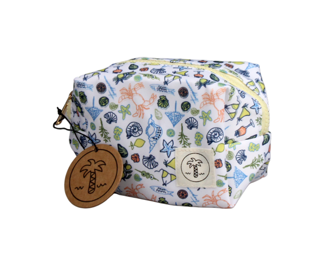 MEDIUM COSMETIC BAG ITALIAN SUMMER PRINT
