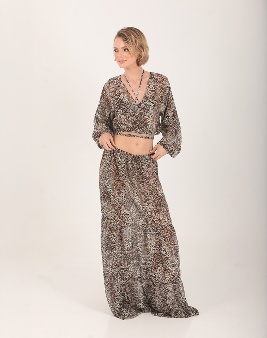 Leopard Skirt