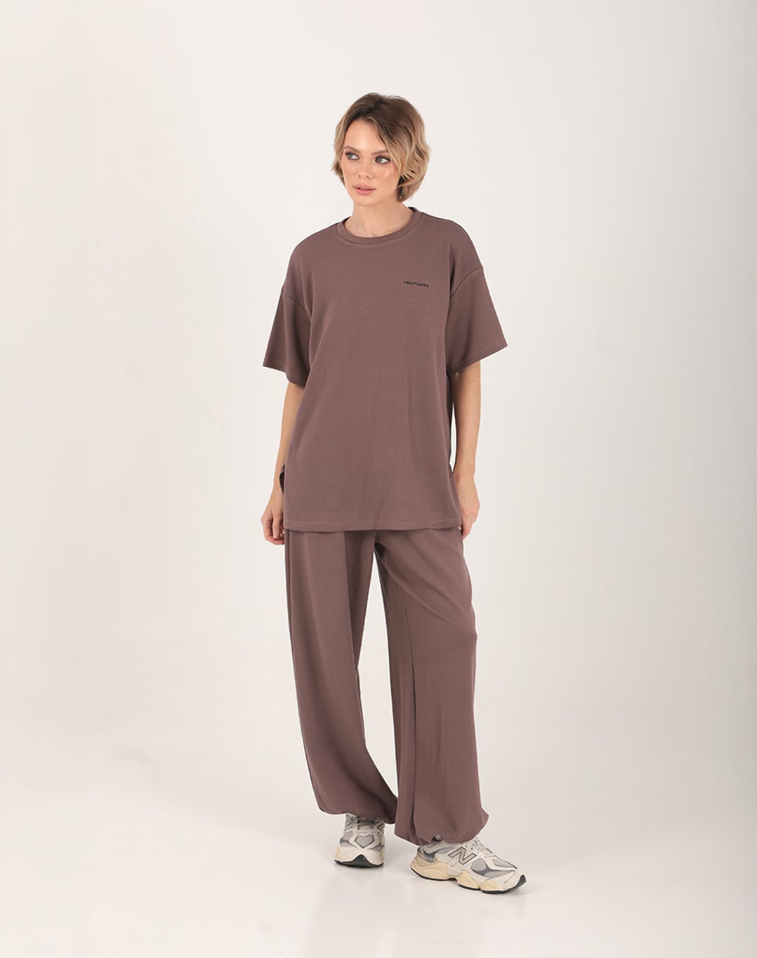 Ada Oversized T-Shirt Brown