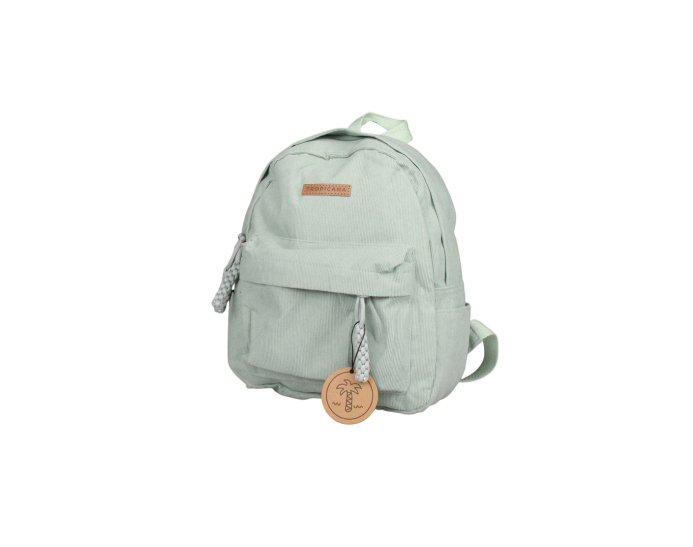 MINI CORDUROY BACKPACK MINT