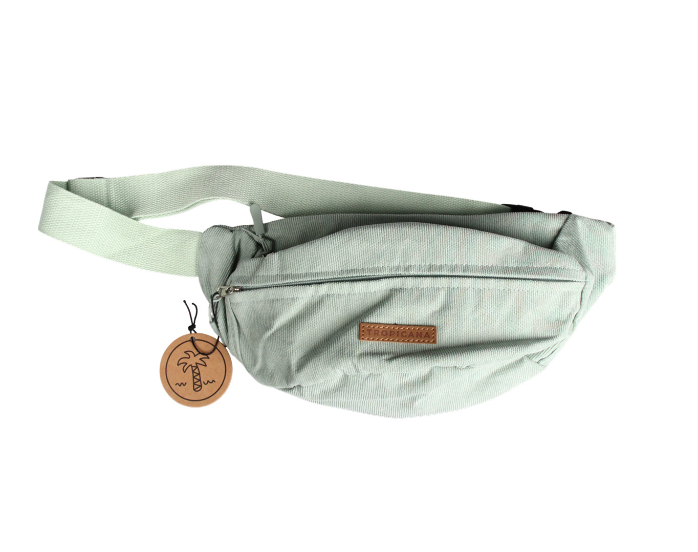 CORDUROY BELT BAG MINT